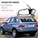Front Driver Side Exterior Door Handle Left Door Carrier Handle Carrier Assembly Compatible with BMW E53 X5 3.0L 4.4L 4.6L 4.8L 2000 2001 2002 2003 2004 2005 2006 Replaces 51218243615 95316