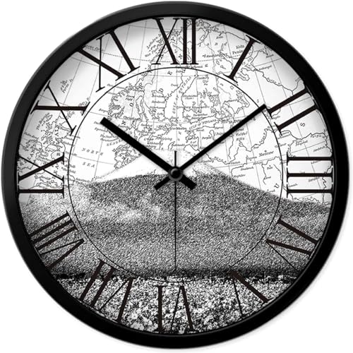 Horloge murale pour hôtel et grand salon aux chiffres très lisibles