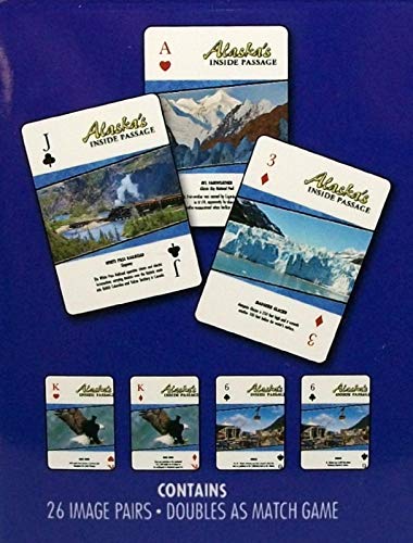 Alaska's Inside Passage Souvenir Playing Cards miniatura 2