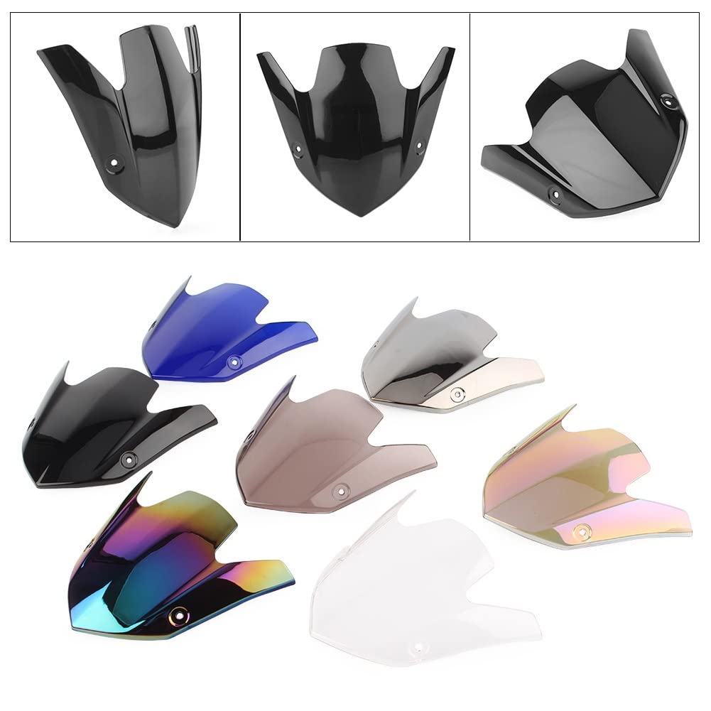 Pare-Brise Avant Moto Pour Kawasaki Z1000 2014-2017 - Bulle Touring ABS Anti-Vent Et Anti-Projections