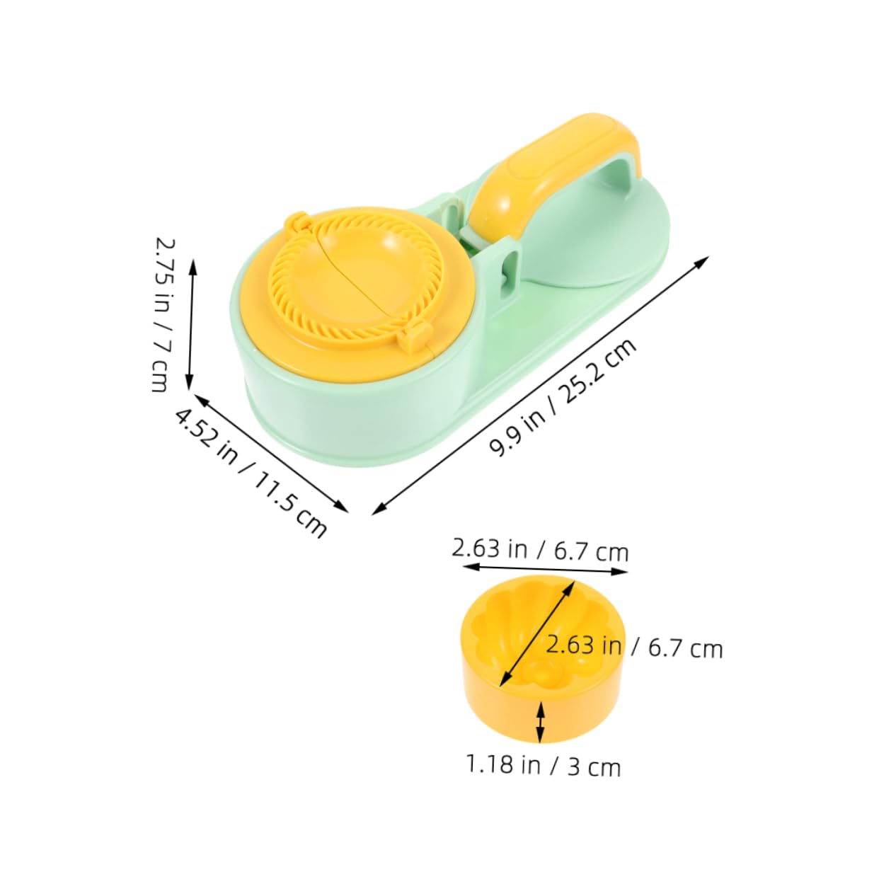 Zerodeko 2sets Pressa Per Ravioli Da Cucina Comoda Dispositivo Per Pressare Ravioli Riutilizzabile e Biscotti