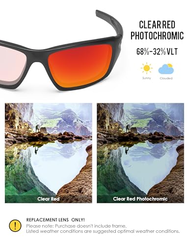 Image of BLAZERBUCK Polarized Replacement Lenses for Oakley Valve New 2014 OO9236 Sunglass