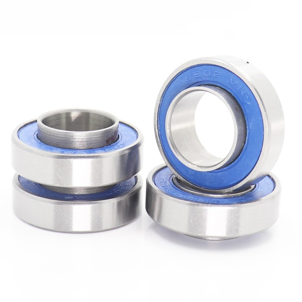 Lot De 2 Roulements à Billes Pour Vélo - 6902RS (61902-2RS) - Section Mince - Neufs