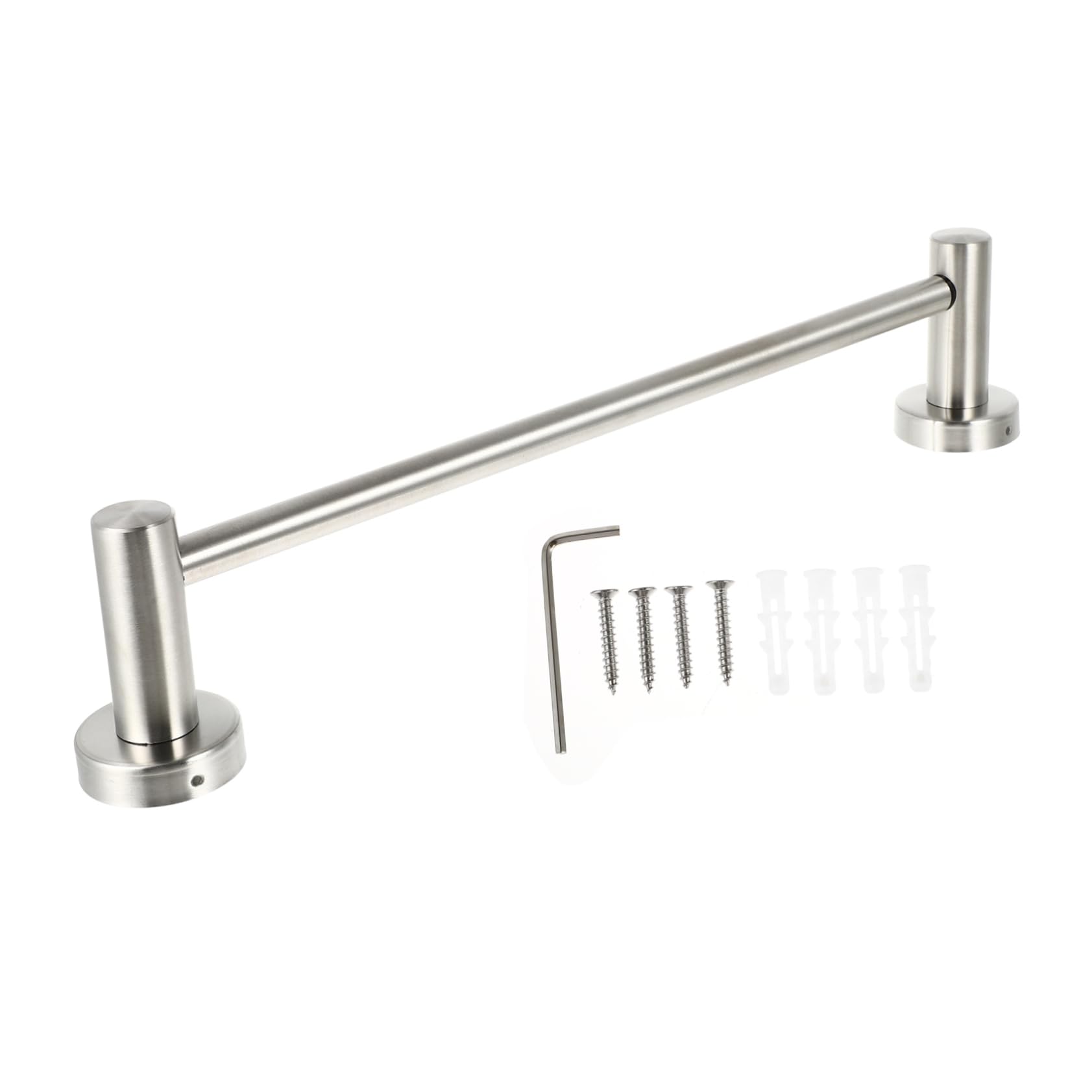 Barre porte-serviette acier inoxydable WOONEKY au fini minimaliste durable