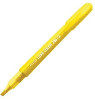 Caneta Marca Texto x 12 Unidades, Pilot, 1440002AM, Amarelo