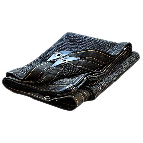 JQQJ Malla de Sombra para Jardín 95% De Sombra Cifrado De Tela De Malla De Sol con Los Ojales/Net Resistente Al Aire Reversible Bloqueador Solar Bloque Lona UV for El Jardín De La Cubierta Raya de T