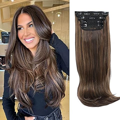 Ms Taj Clip-in Hair Extensions with Highlights Cover