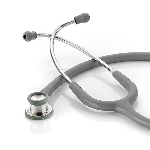 Miniatura 2 de ADC Adscope 605 Premium - Estetoscopio médico infantil, color gris