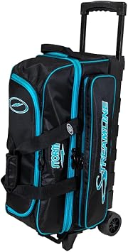 Storm 3-Ball Streamline Bowling Bag Black/Aqua