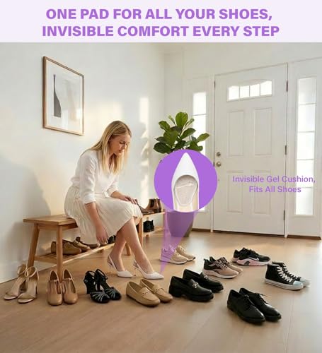 Dokoouo Ball of Foot Cushions for Women, Nude, 4 PCS by Dokoouo - Used condition - Image 5