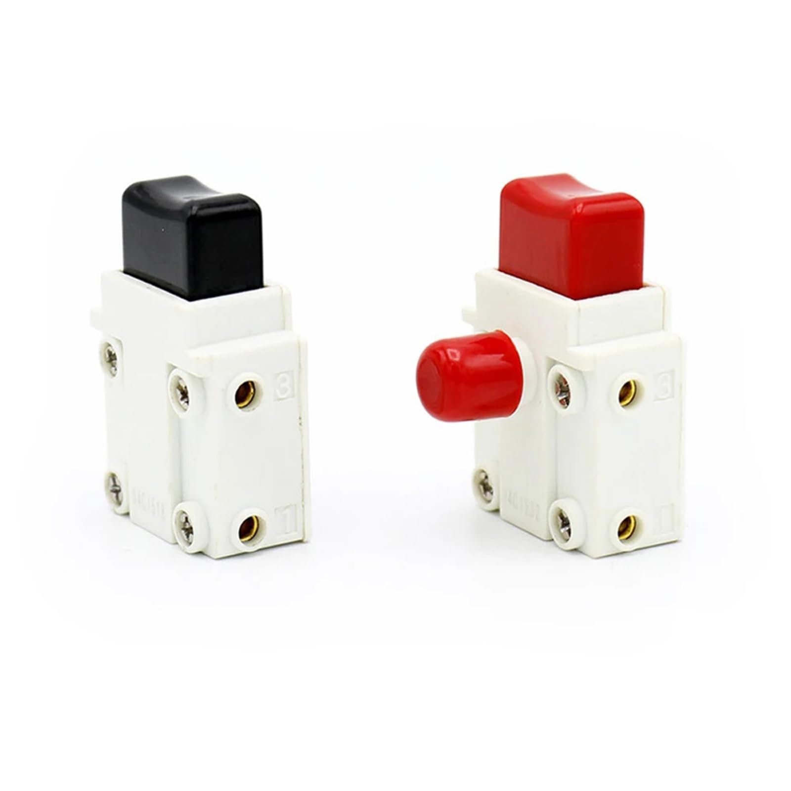 2 interruptores de gatillo a prueba de polvo HY37 HY37B de 125/250 V, 17/12 A, interruptores de botón de encendido y apagado for herramientas eléctricas portátiles y cortacésped.