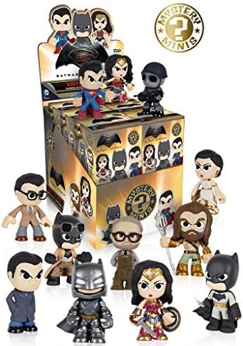 Batman Vs Superman Mystery Minis Figuras de juguete (paquete de 4)