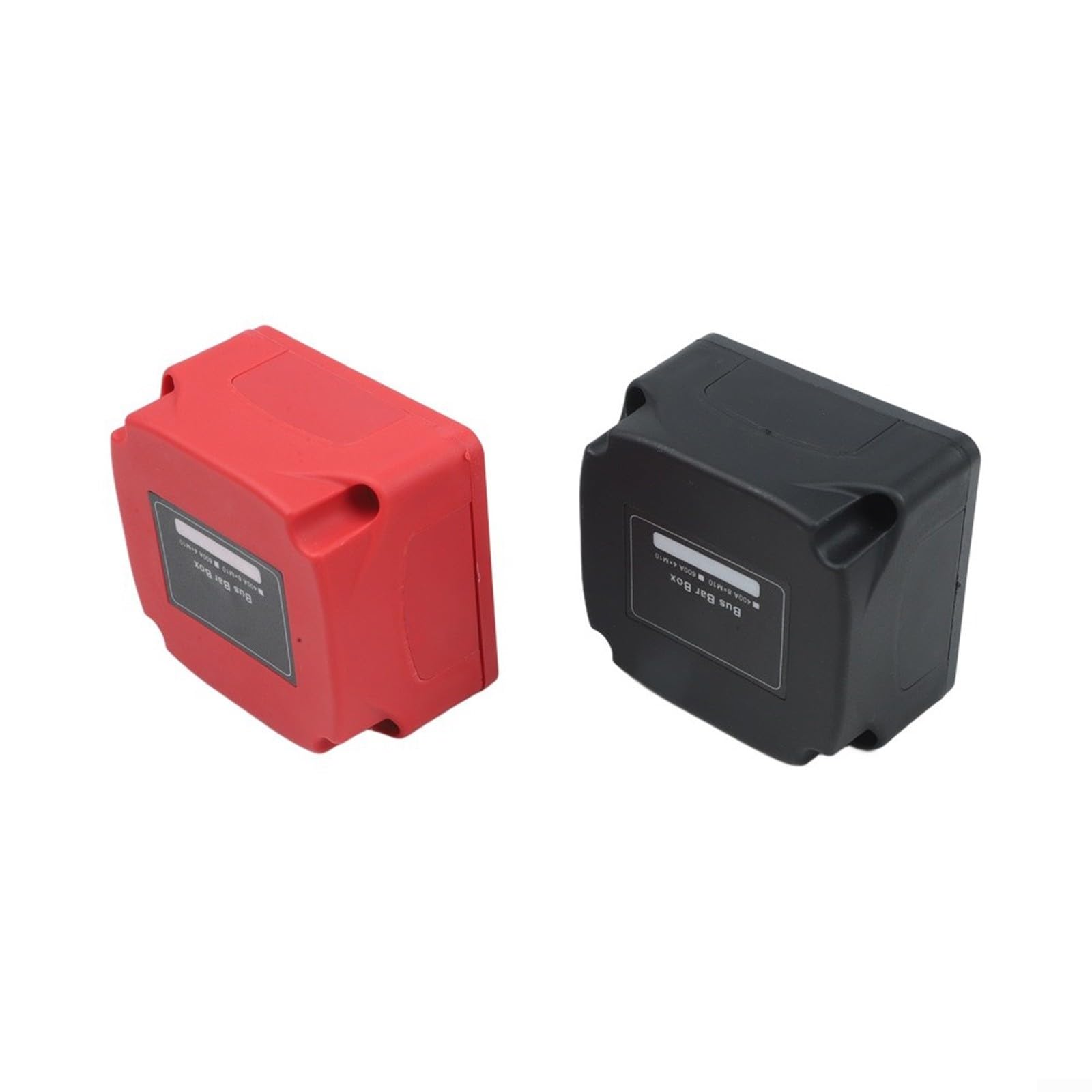 400A Sammelschiene Verteilerblock für m10 für 12V-48V DC Bus Bar Marine für wohnmobil Lkw Yacht Auto KFZ Solar Boot für caravan(red+black)