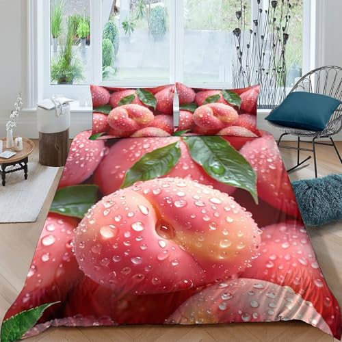 Housse de couette 3D imprimée en microfibre premium ultra douce double - 4