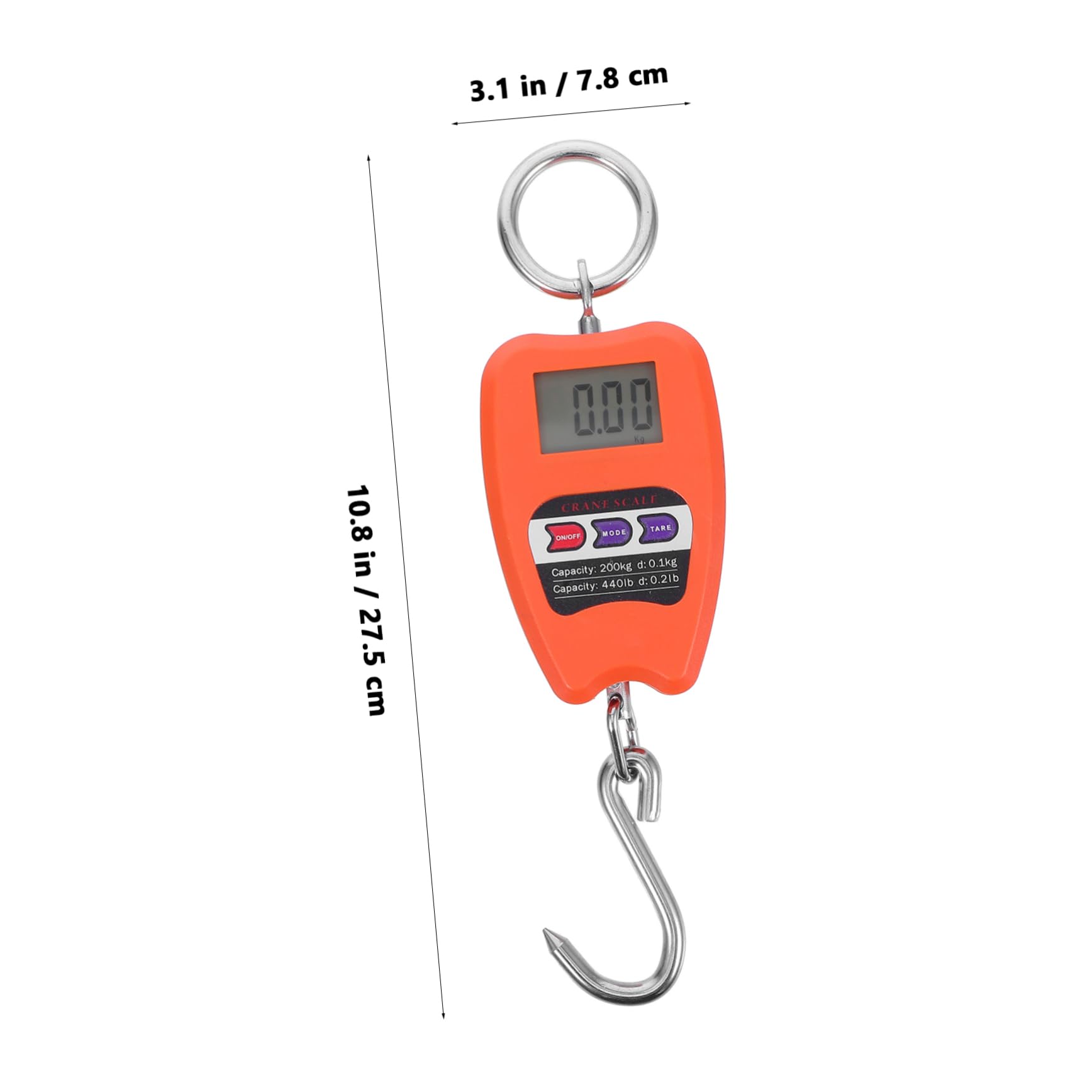 Mini Balance Numérique Pour Peser Le Poisson 200 Kg Pour Bagages Portable Facile À Utiliser
