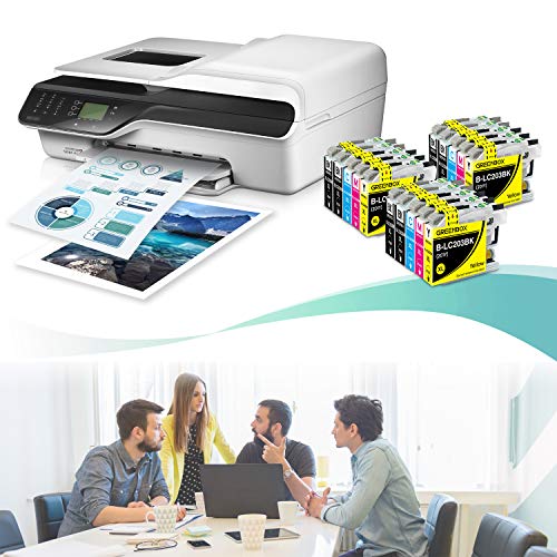 Generic LC203 15-Pack Ink Cartridge Replacement For Lc203 Lc203Xl Lc201 Lc201Xl Compatible With Mfc-J460Dw J480Dw J485Dw J680Dw J880Dw J885Dw Mfc-J4320Dw J4420Dw J4620Dw Printer thumb #5