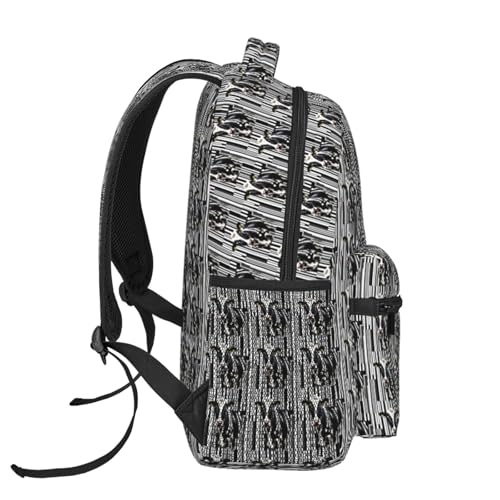 Mochila de ocio unisex con estampado de vaca para viajes 3