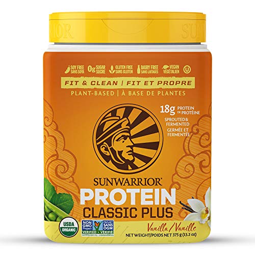 Preisvergleich Produktbild Sunwarrior Classic Plus Vanille, Organic, 375 g