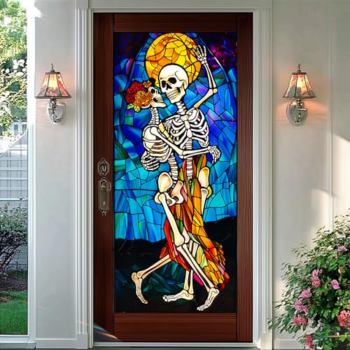 Vinilo Decorativo HOMETITUTE Skeletons 39.3 x 17.7 in miniatura 1