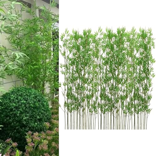 Bambú artificial de 1m para decoración interior y exterior en pack de 50 unidades 2