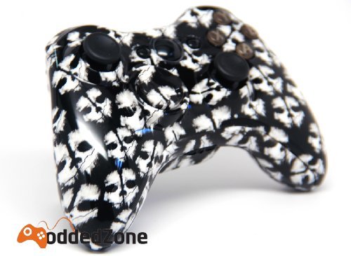 "Ghosts" Xbox 360 Rapid Fire Custom Modded Controller 40 Mods for All Major Shooter Games, Quick Scope, Sniper Breath, Burst Fire, Jump Shot and More