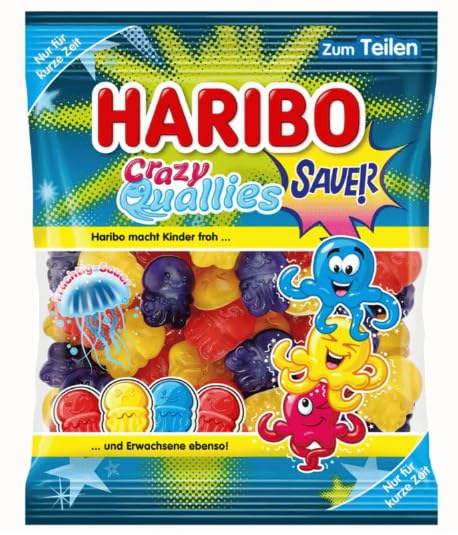 Haribo Crazy Quallies Sauer 160g