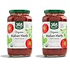 365 by Whole Foods Market, Organic Italian Herb Pasta Sauce, 25 Ounce (Pack of 2)