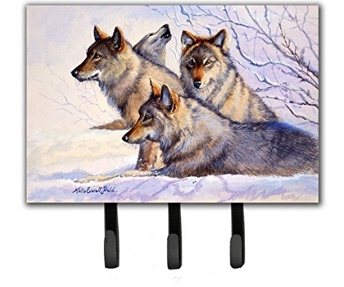 Wolves by Mollie Field Leash or Key Holder