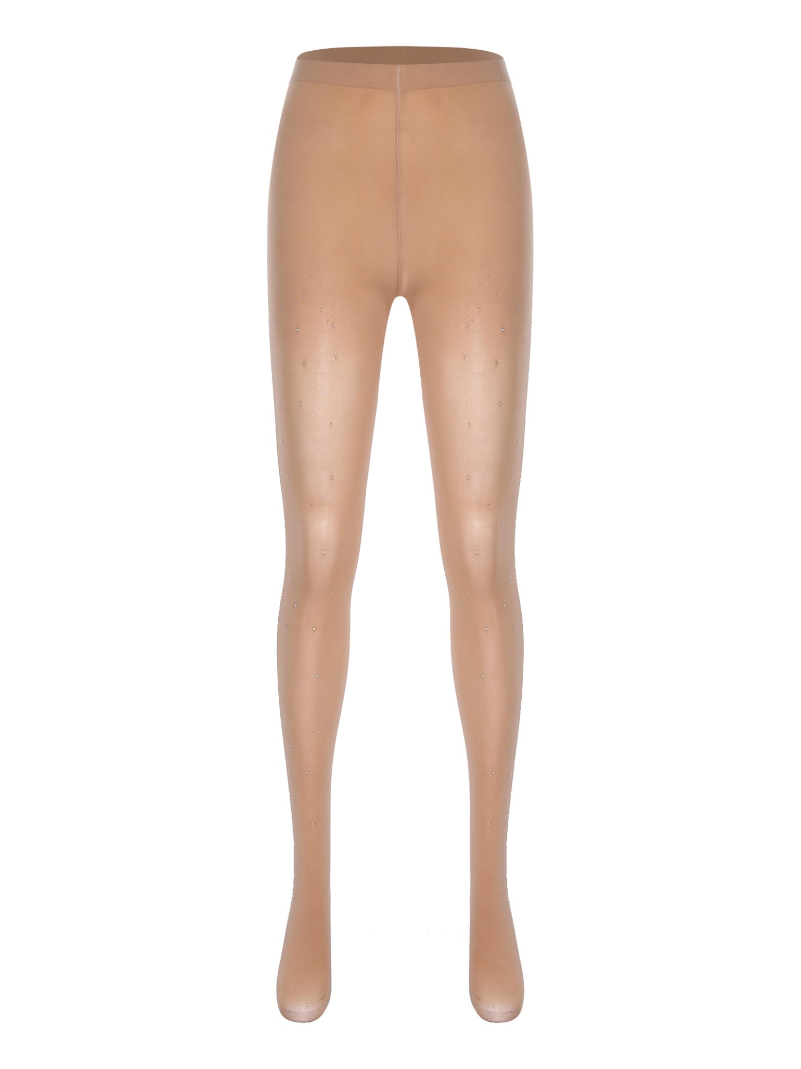 Vestido de patinaje artístico para mujer, manga larga, pedrería y pegajoso, para patinaje, conjunto de patinaje