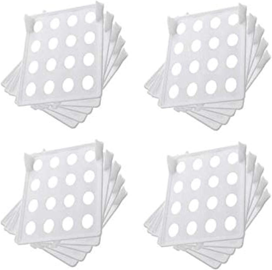 Tee Shirt Clothing Dividers Pack of 20, White, SSZ185