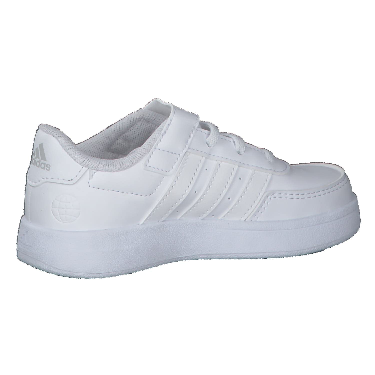 adidas Breaknet Lifestyle Court Elastic Lace and Top Strap Shoes, Zapatillas de Tenis, Cloud White/Cloud White/Grey One, 38 EU