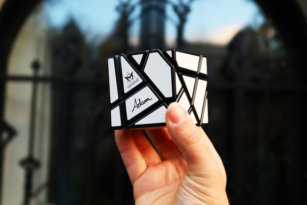 Meffert's Ghost Cube - The Original Shape-Shifting 3D Brainteaser Puzzle - Travel-Friendly Fun for Ages 9 - Adult