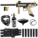 Maddog Tippmann Cronus Basic Paintball Gun Marker and Accessory Starter Package [HPA] |Titanium Kit - Marker, 48ci/3000psi Compressed Air Tank, Mask, Hopper, 6+1 Harness, & (6) Pods