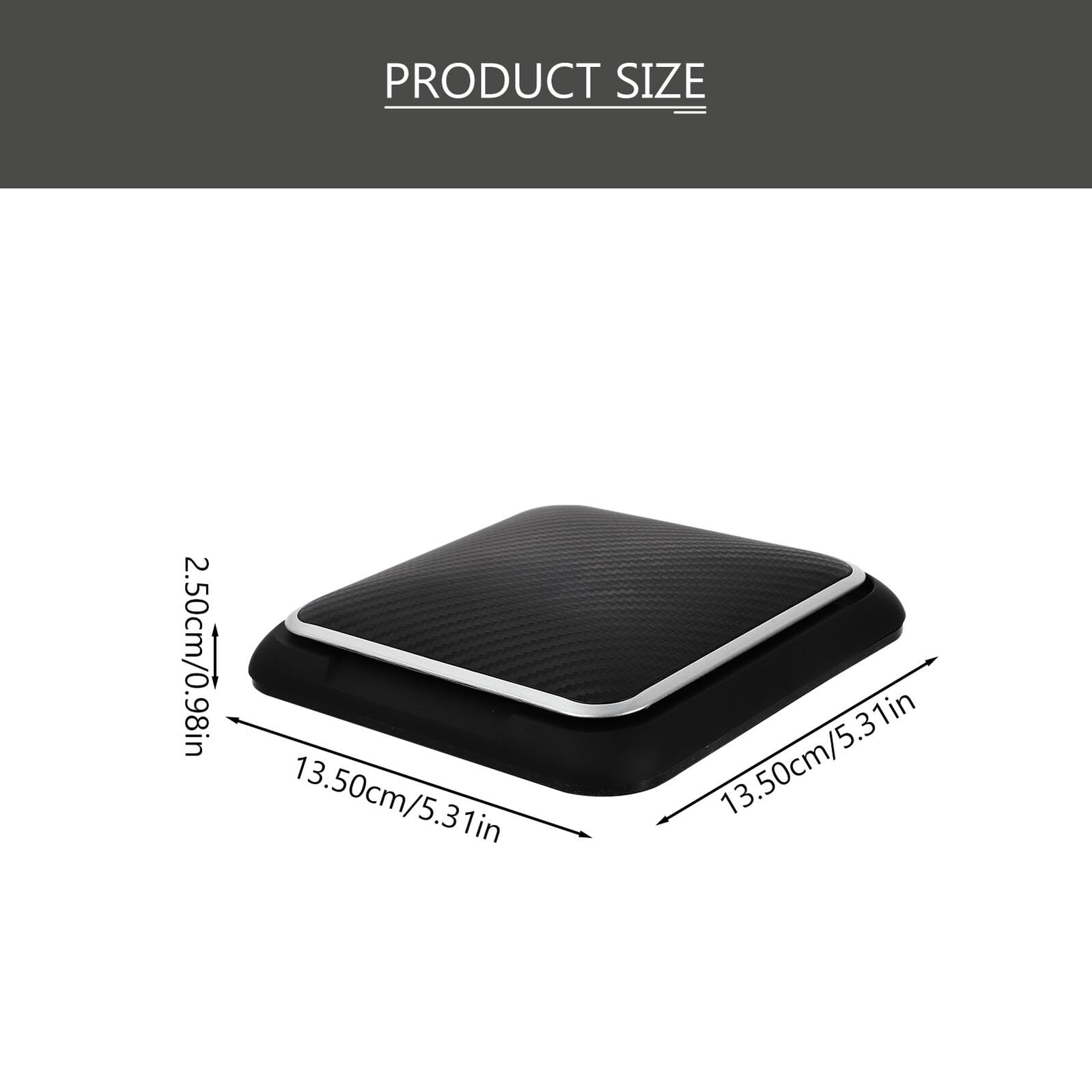 Supporto Auto Cellulare Antiscivolo in Silicone con Base Stabile per Cruscotto Porta Smartphone Funzionale per Navigazione Sicura Durante la Guida