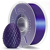 ELEGOO PLA Filament 1.75mm Galaxy Purple 1KG, Shiny 3D Printer Filament Dimensional Accuracy +/- 0.02mm, 1kg Spool(2.2lbs) 3D Printing Filament Fits for Most FDM 3D Printers