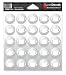 Award Decals Football Helmet (White on Clear)
