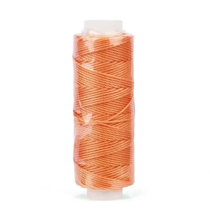 Hilo de Coser，Hilo de poliéster Hilo de Coser, cordón de Hilo Encerado de Cuero de 0,65 mm(30)