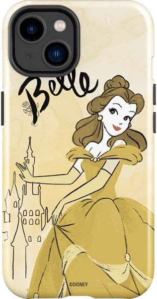 Skinit Impact Phone Case Compatible with iPhone 15 - Officially Licensed Disney Princess Tiana Art Design