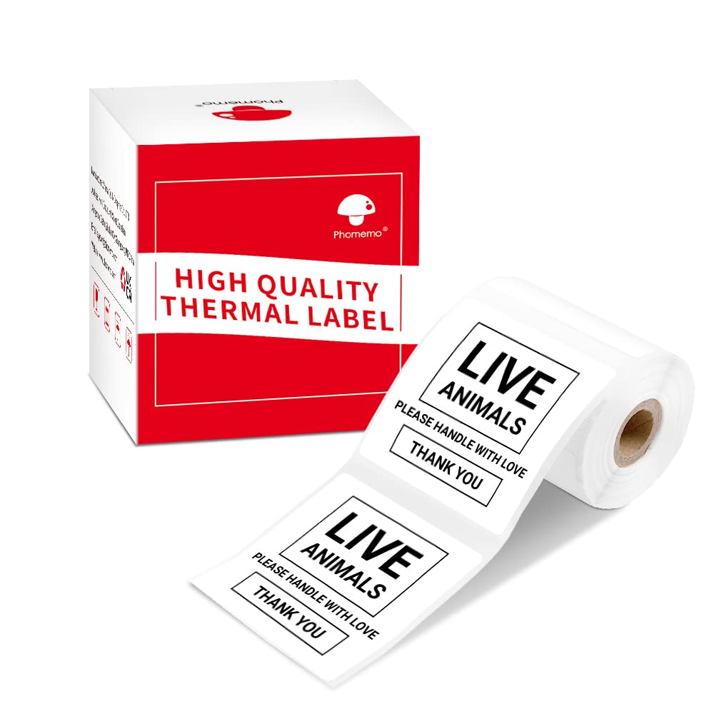 Papier pour étiqueteuse, étiquettes Phomemo M110 pour petite entreprise