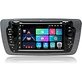 SWTNVIN Android 11 Autoradio Kompatibel für Seat Ibiza 6j 2009 2010 2011 2012 2013, 7 Zoll HD Touchscreen GPS Navigation mit DVD Bluetooth WiFi DSP SWC FM RDS USB (2GB+32GB)