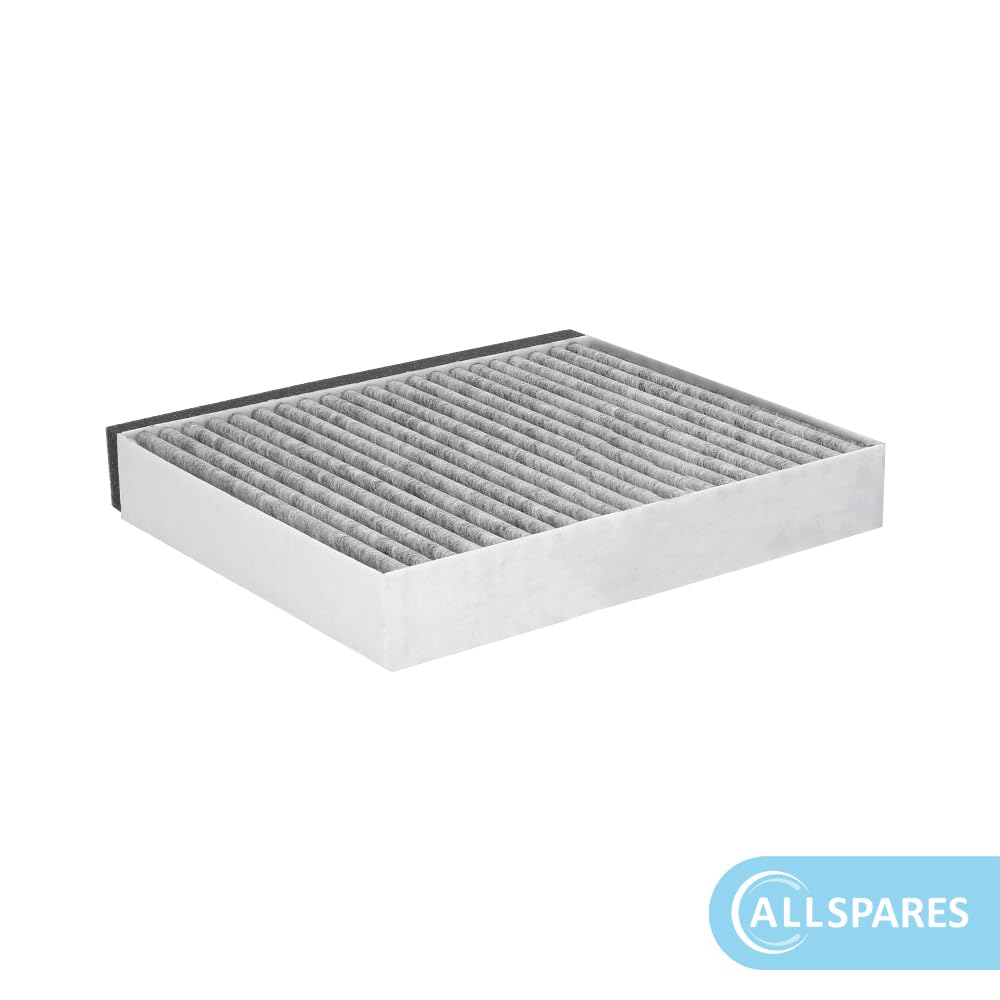 AllSpares CleanAir - Filtro de carbón activo para campanas extractoras Bosch 17006795 / DWZ0DX0A0, Siemens LZ10DXA00 / Neff Z51DXA0X0 y Constructa CZ51DXA0X0 (197 x 215 x 35 mm)