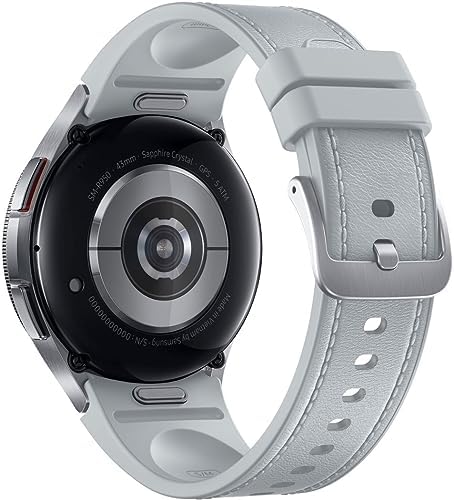 Samsung Galaxy Watch 6 Classic 47mm Stainless-Steel Smartwatch w/ Fitness Tracker, Heart Monitor, BIA Sensor, Bluetooth – Silver 4 514gphY8HQL. AC