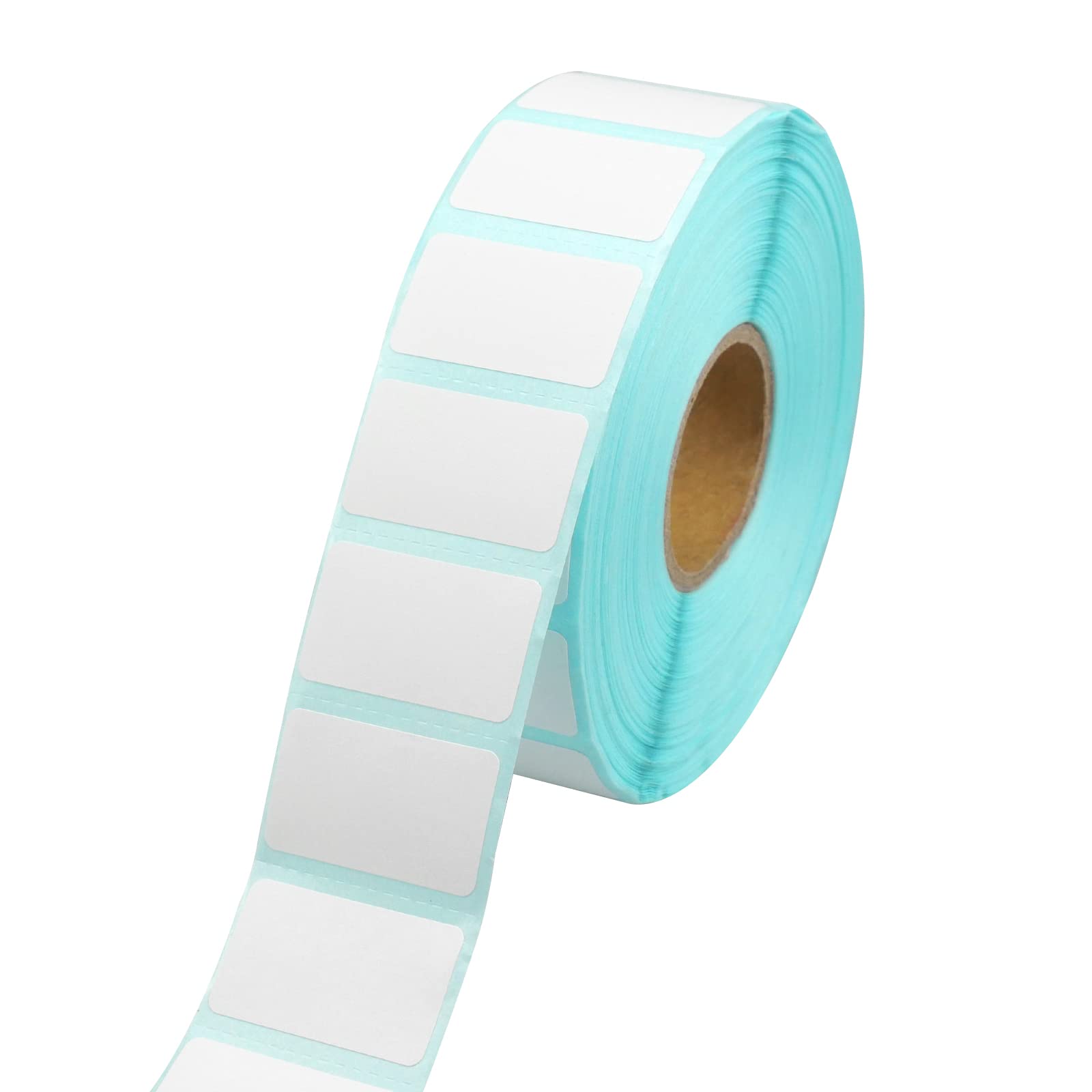 1900 Pcs White Sticky Labels Address Labels Blank 25mm x 15mm White Rectangle Stickers Labels for Price Labels,Office Supplies,Containers Storage,Bottles,Kitchen