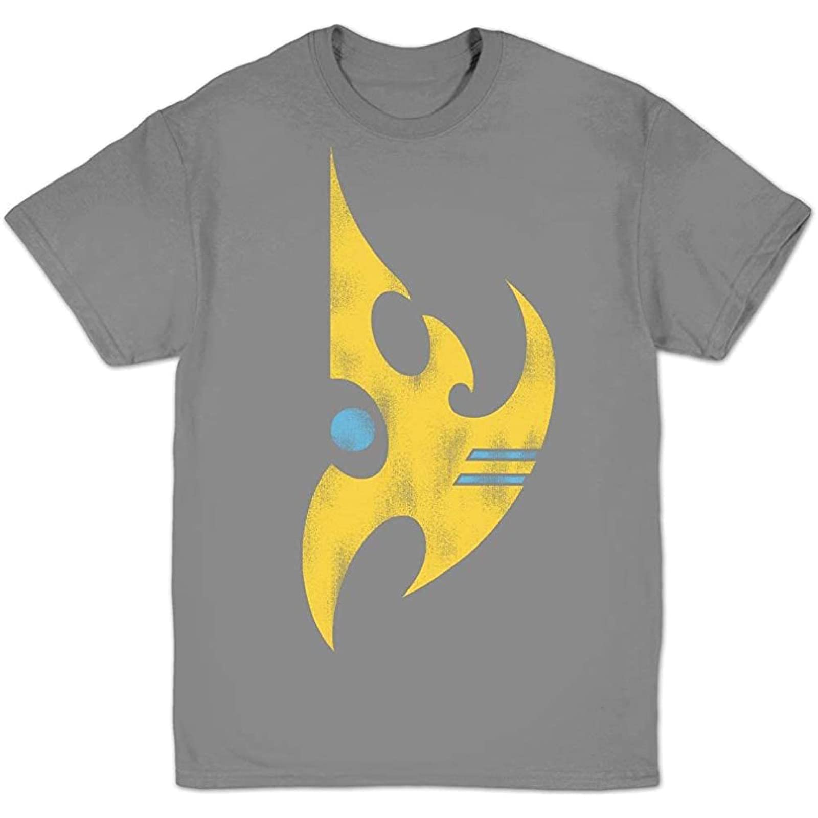 zulian Jinx, INC. Men's - Starcraft 2- Protoss Vintage Logo - T-Shirt Black