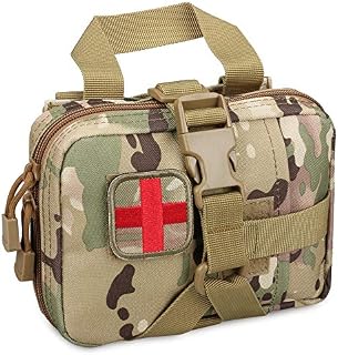 LIVANS Tactical EMT Pouch, Rip Away Molle Medical Pouches IFAK Tear-Away First Aid