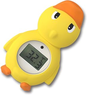 2023 Upgraded Baby Bath Thermometer Floating Duck Water Thermometer for Baby Bath Tub Thermometer Floating Toy Thermomete (Duck 2023(Upgraded))