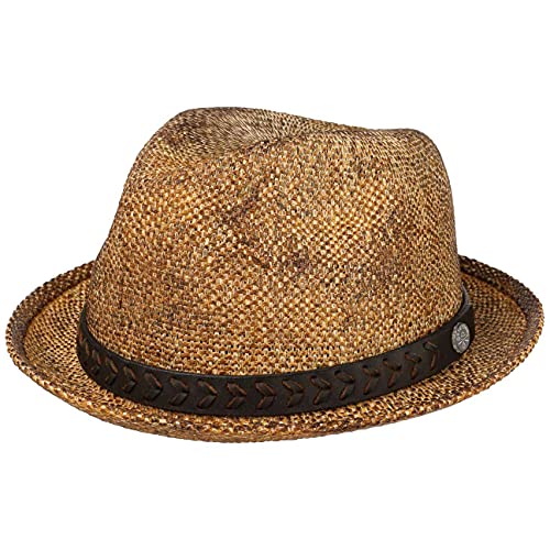 Stetson Sombrero de Paja BBQ Toyo Player Hombre - Sol Verano Playa...
