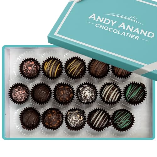Andy Anand Gluten Free Belgian Dark Chocolate Truffles