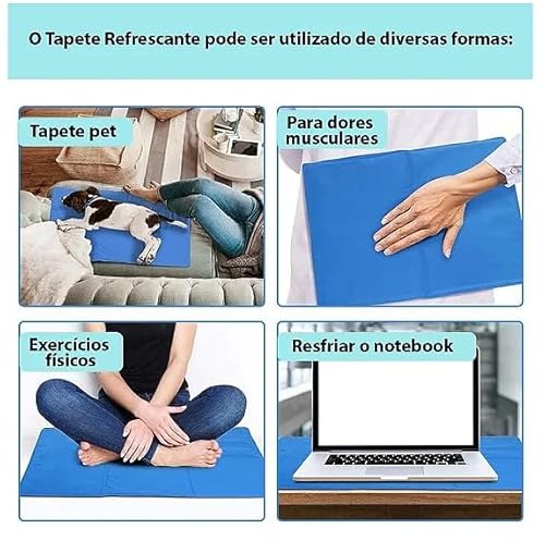 Tapete Gelado Refrescante Pet 40 x 50cm