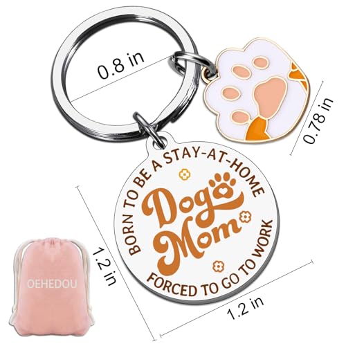 OEHEDOU Geschenk für Hunde, Mütter, Geschenke für Frauen, Geschenk für Haustierbesitzer, Geschenk für Hundeliebhaber, beste Hundemutter, Muttertagsgeschenk, Welpen-Themen-Artikel, Welpen, Mütter